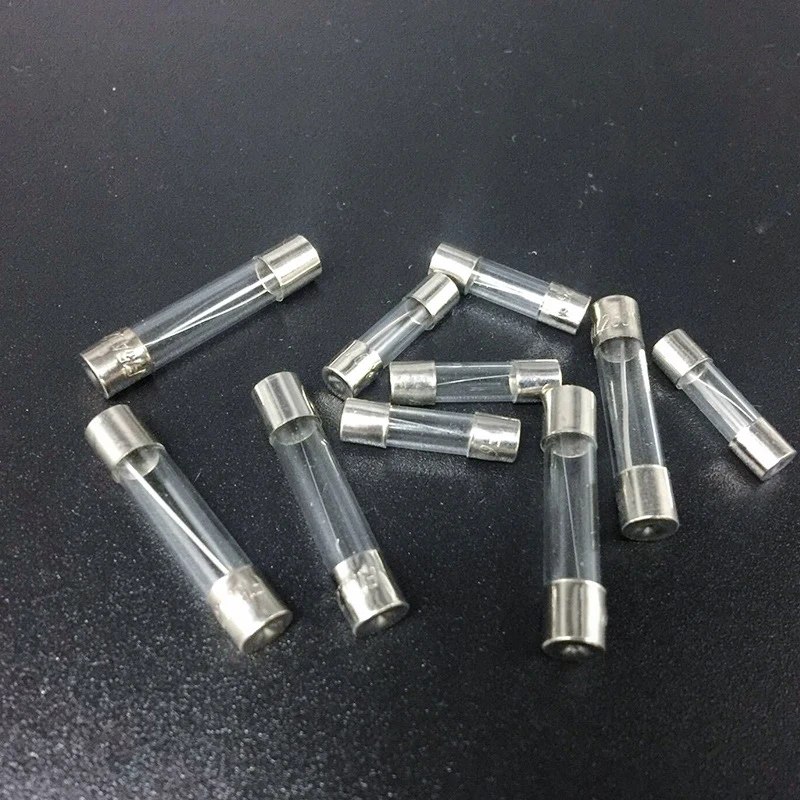 Car Fast-blow Glass Fuses Car Glass Tube Fuses 100/72pcs 0.2-20A 0.5-30A Assorted Kit for Light Inflator vacuum Cleaner car fuses kit