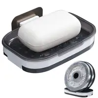 Bathroom Soap Holder Wall Mount Wall Mounted Draining Soap Saver For Bathroom Tile Soap Dish Soap Self-Adhesive Bathroom 1