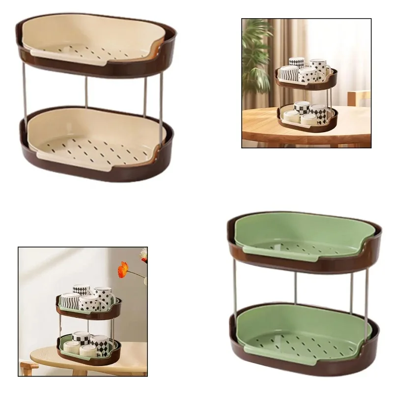 Countertop Organizer Simple Coffee Cup Rack for Kitchen Pantry Dresser Hotel