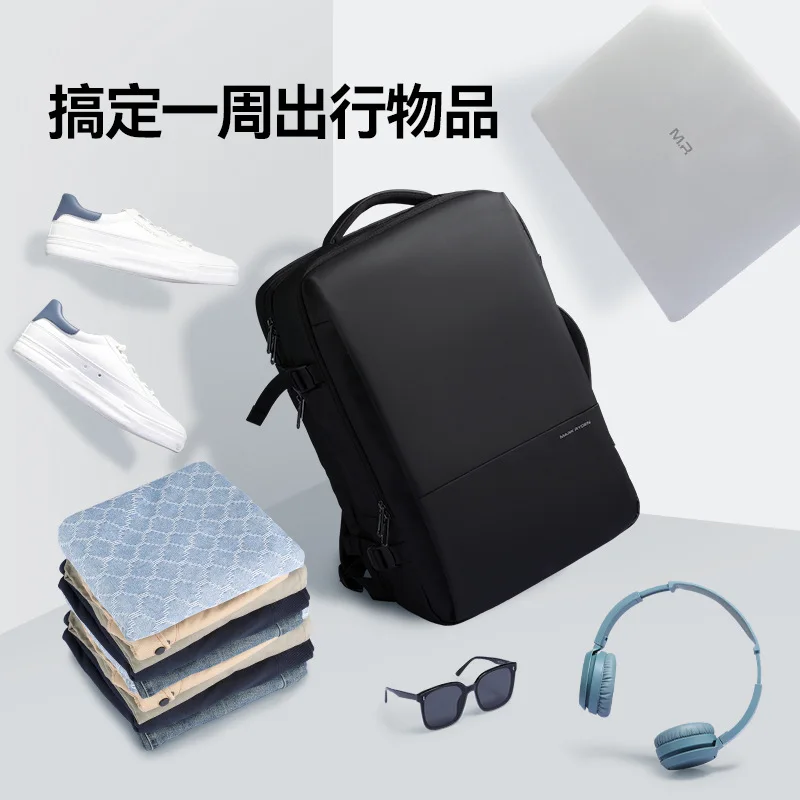 Laptop backpack for men's Oxford cloth splash proof business travel backpack