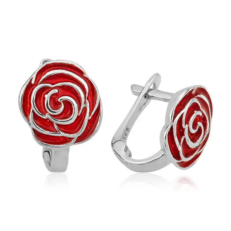 

Tevuli 925 Sterling Silver Rose Red Kids Tag
