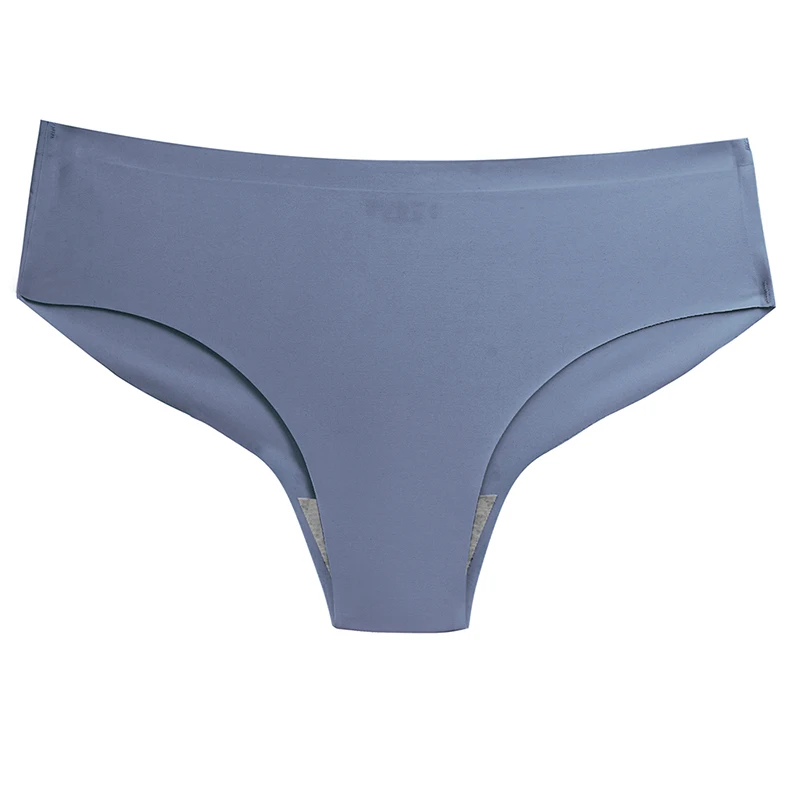 Luxurious Seamless Silk Satin Women's Briefs - Soft Lingerie Panty in XXL