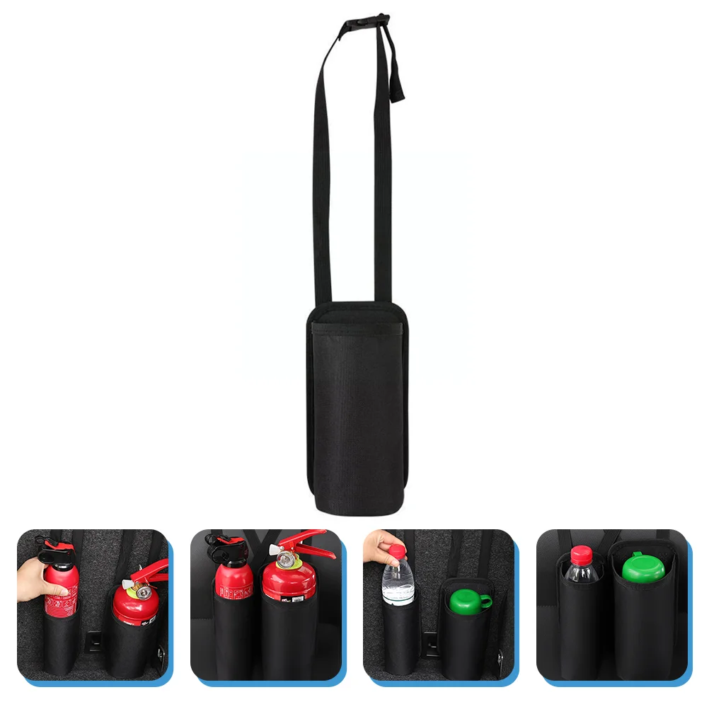 

Car Seat Back Organizer Seat Back Bottle Bag Seat Back Fire Extinguisher Bag