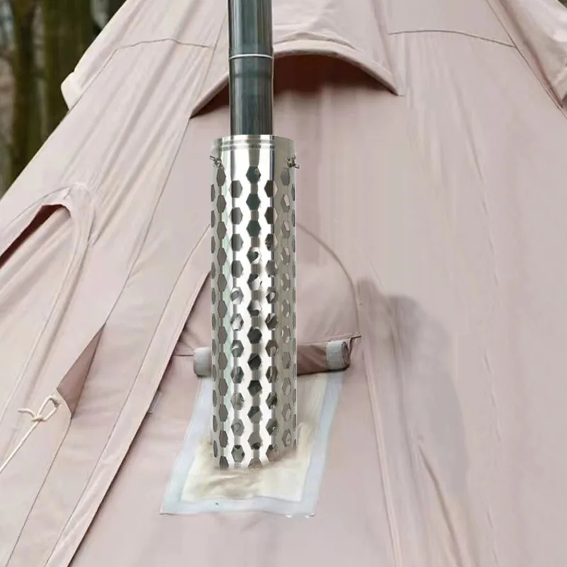 TYGERIX Silikon-Rosette Für 130mm Rohre - Hitzebeständig Bis 1000°C