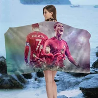 Cristiano Ronaldo CR7 Big Microfiber Beach Towels Quick Dry Towel Sand Beach Towels Pool Towel for Travel Swim Pool Yoga 2