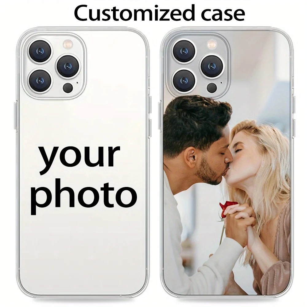 Sleek Custom Full Coverage Clear Phone Case