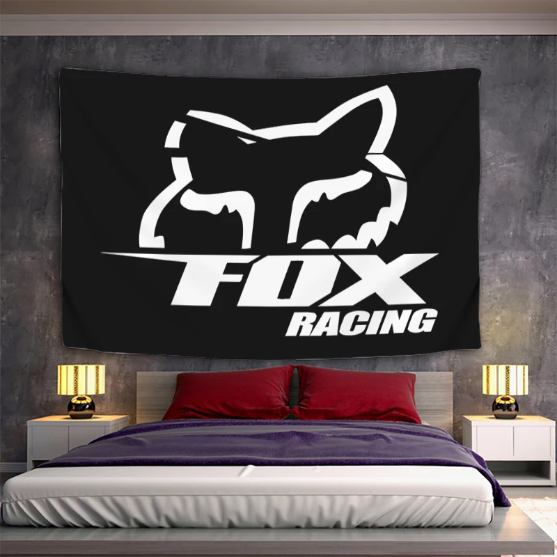 

Wall Hanging Tapestry Aesthetic Room Decoration Fox Racing Shox Home Decor Headboards Anime Tapestries Kawaii Bedroom Decorative