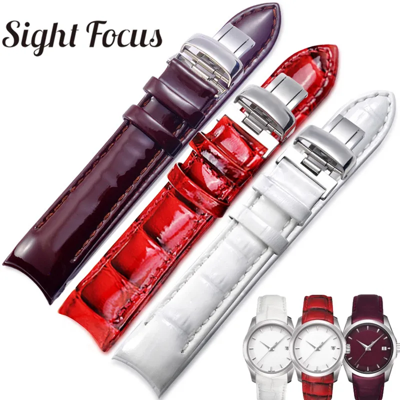 

Ремешок из лакированной кожи для часов Tissot T035210 1853, 18 мм