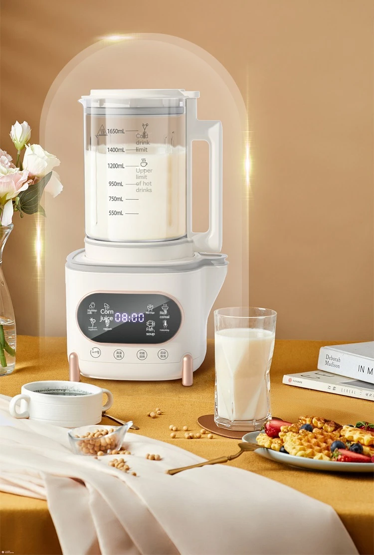 Powerful silent brand multi-function wall breaker High quality automatic heating soybean milk machine Luxury cooking machine