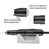 65W Electric Nail Drill STRONG 210 204 Dental Lab Manicure Set Pedicure Machine 102L Polishing Jewelry Handle Pedicure File Bits 5
