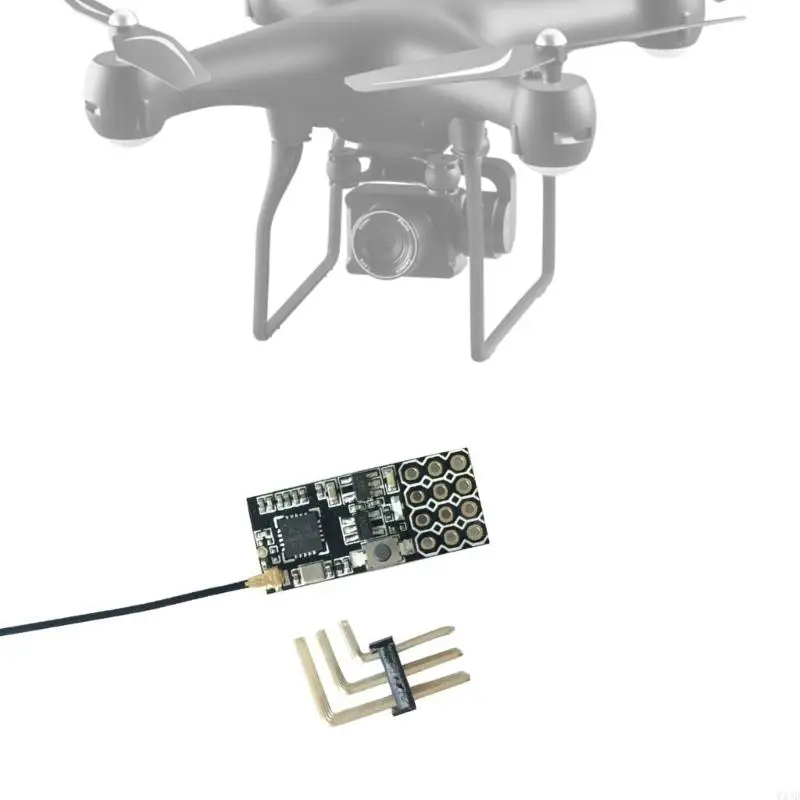 W3JD Portable Mini FS2A Receiver 4CH AFHDS 2A for Flysky i6X i6S Transmitters