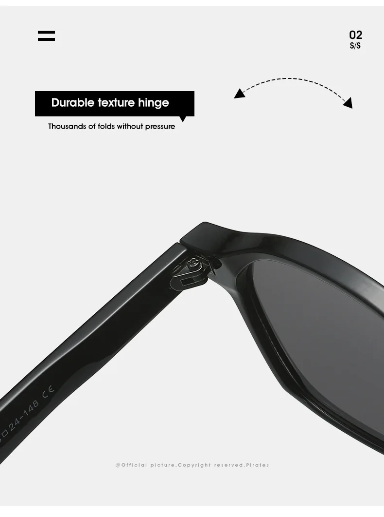 Oval style sunglasses suitable for travel, showing anti-reflective feature.