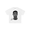 Cristiano Ronaldo Football Superstar Super Fashion Printed Short Sleeve T-shirt Distress American Women's Polyester Tops Tees 4
