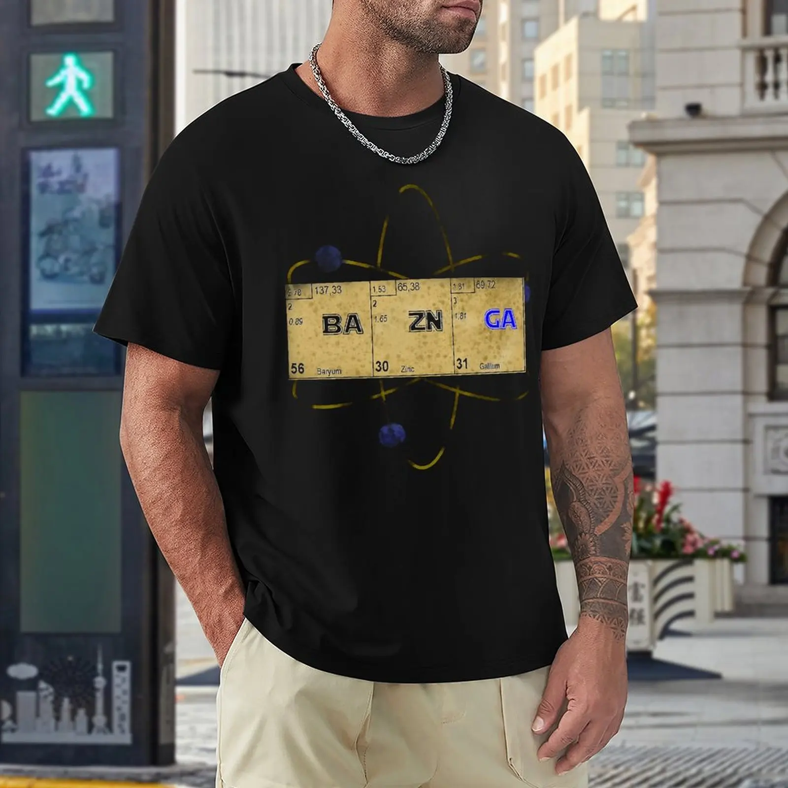 

Bazinga Chemistry 3 Hot Sale Tees top Quality Home Eur Size
