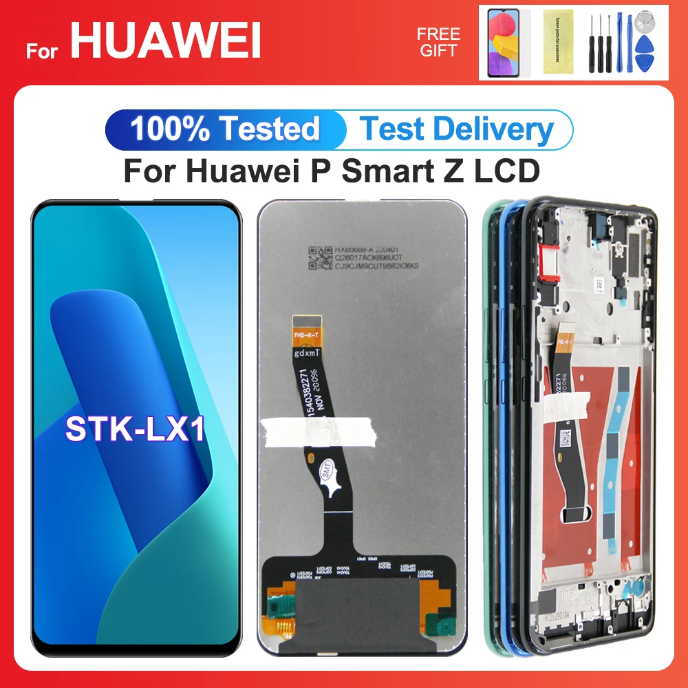 

For HUAWEI P Smart Z 6.59''For Original Y9 Prime 2019 STK-LX1 LCD Display Touch Screen Digitizer Assembly Replacement