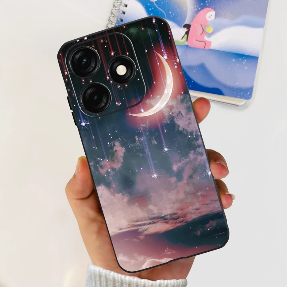 Stylish Shockproof Painted Phone Case with Soft Bumper