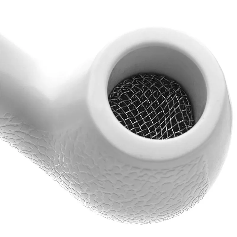 50Pcs 15/16/17/18/19/20mm Tobacco Ball Filter Burn Mesh Ball Hollow Smoke Pipe Metal Promote Combustion Support Net Silver Tool 6