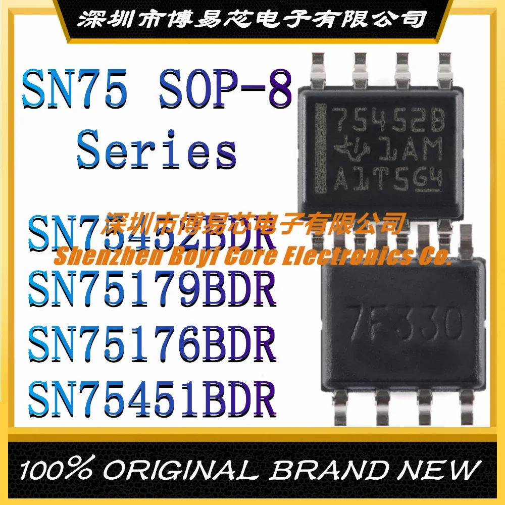 

SN75452BDR SN75179BDR SN75176BDR SN75451BDR Dual Output Driver IC SOP-8