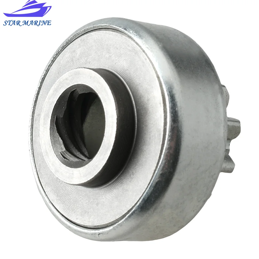 66T-81857-00 야마하 파워텍 파르선 선외기 40HP-50HP 보트 엔진 부품용 스타트 기어 66T81857 66T-81857