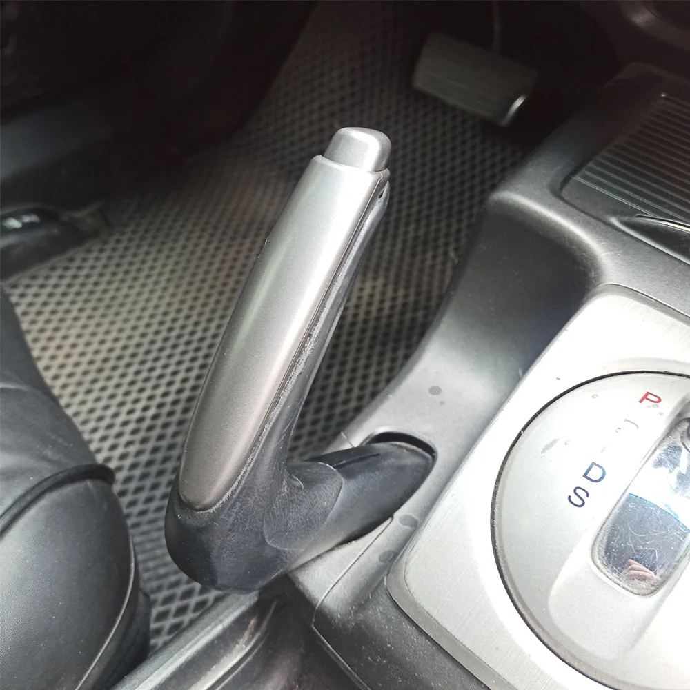 Car Handle Grip Trim Cover Hand Brake Parking Handbrake Sleeve Protector for Honda Civic MK8 2006-2011 Interior Accessories