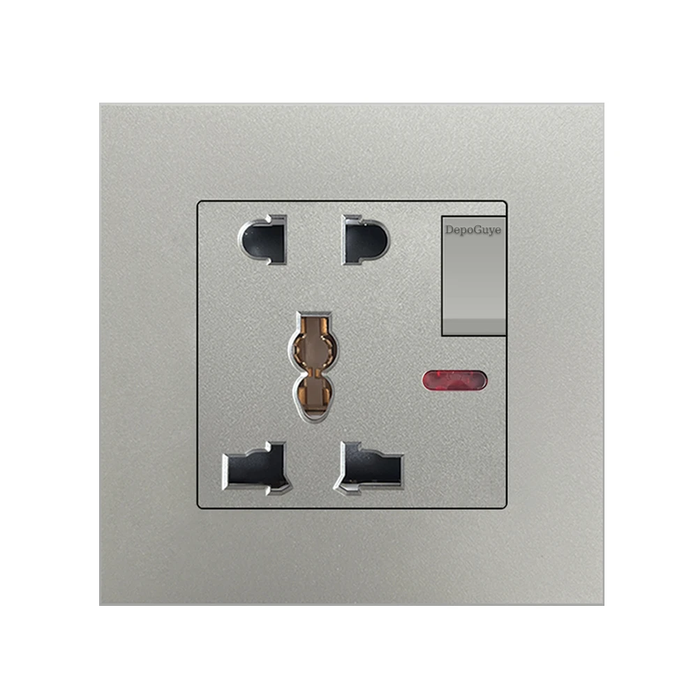 1Gang 5Pin-Grey