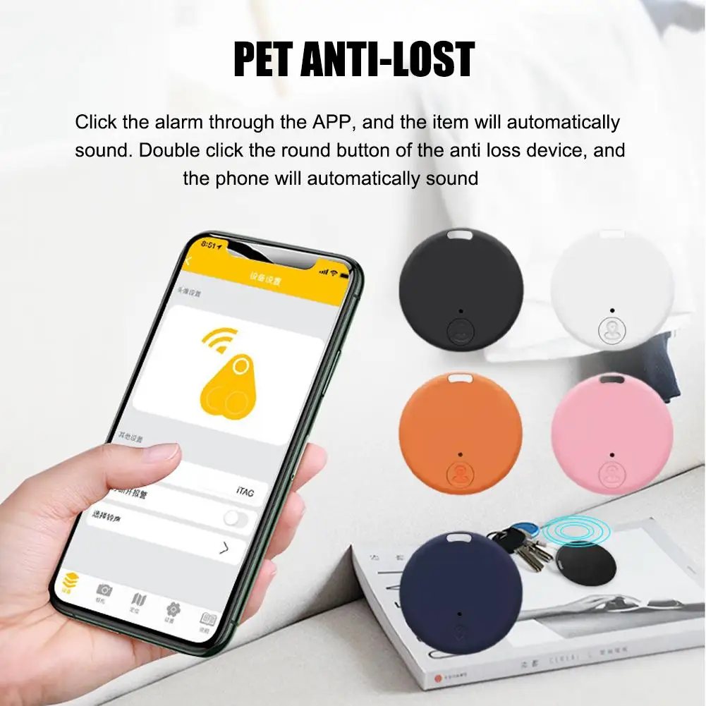 New Tile Bluetooth Tracker-Mate Replaceable Battery Phone/Motorcycle Key For Children/Smart Finder Fob Pet GPS Tracker Key