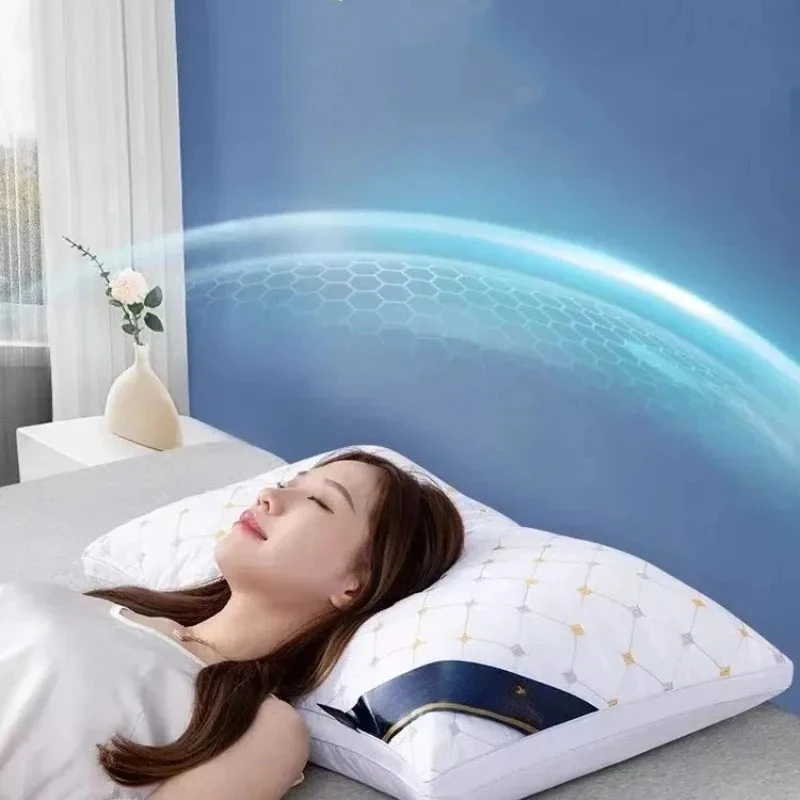 Non-collapse Hotel Pillows for Cervical Spine Protection and Sleep Aid Non-deformationHome Use Dormitory Single Pillow Core