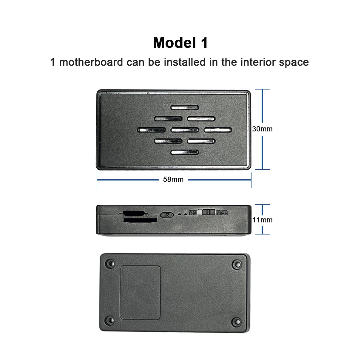 Camera protective case PV plastic case accepts design plastic model