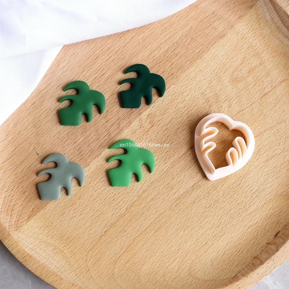 Daisy Sunflower Shape Polymer Clay Cutters Flowers Floral Pattern Clay Earring Embossing Molds DIY Jewelry Pendant Making Tool