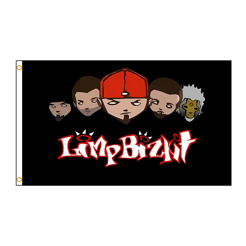 

3jflag 90x150 см Lim Bizkit, музыкальная фотография, тяжелый металл, поп-певец, рок, украшение интерьера, баннер, гобелен