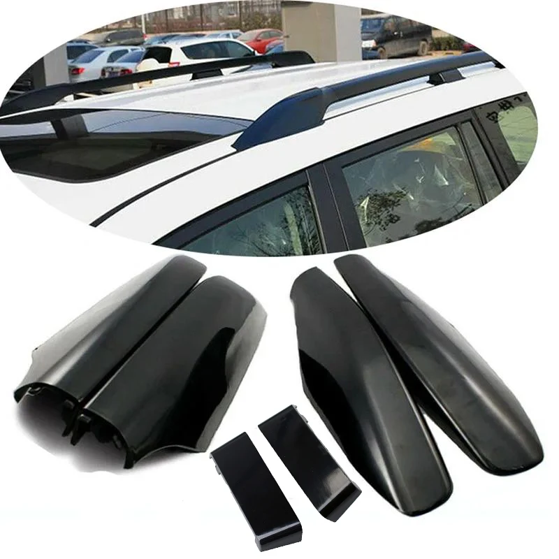 Couvercles De Rail De Barres De Toit Pour Toyota Land Cruiser LC100/FJ100 (1998-2007) - 4 Pièces Noires
