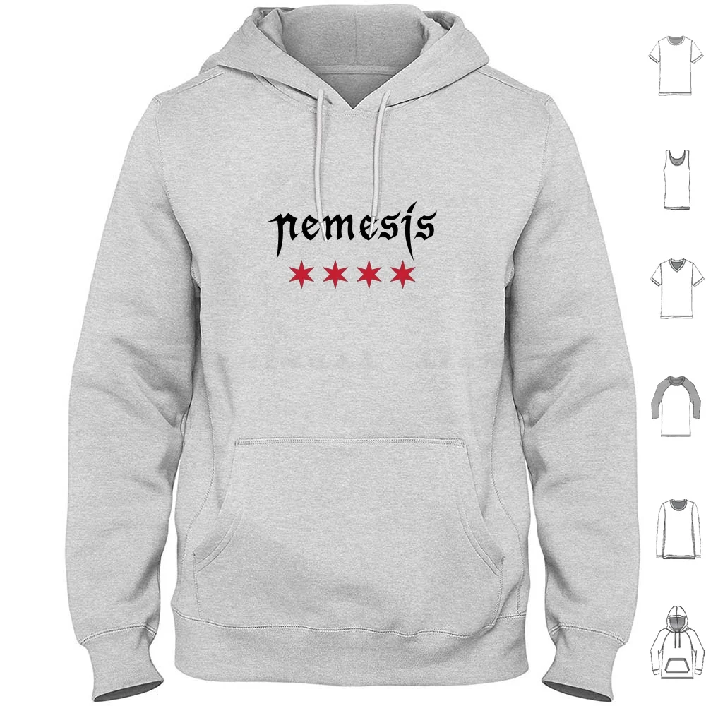 Chicago , Nemesis Felpe Con Cappuccio Manica Lunga Chicago Nemesis Logo Chicago Nemesis Design Chicago Nemesis Flying Disc Fans