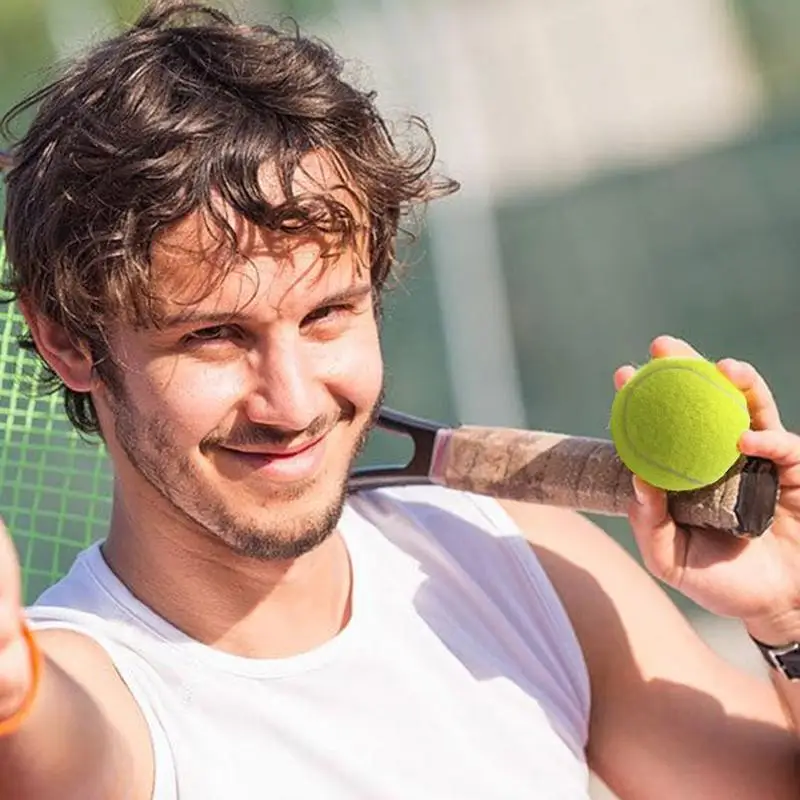 Tennis Practice Balls 3 PCS Training Ball Tennis Balls Official Size Equipment Pressurized For Training