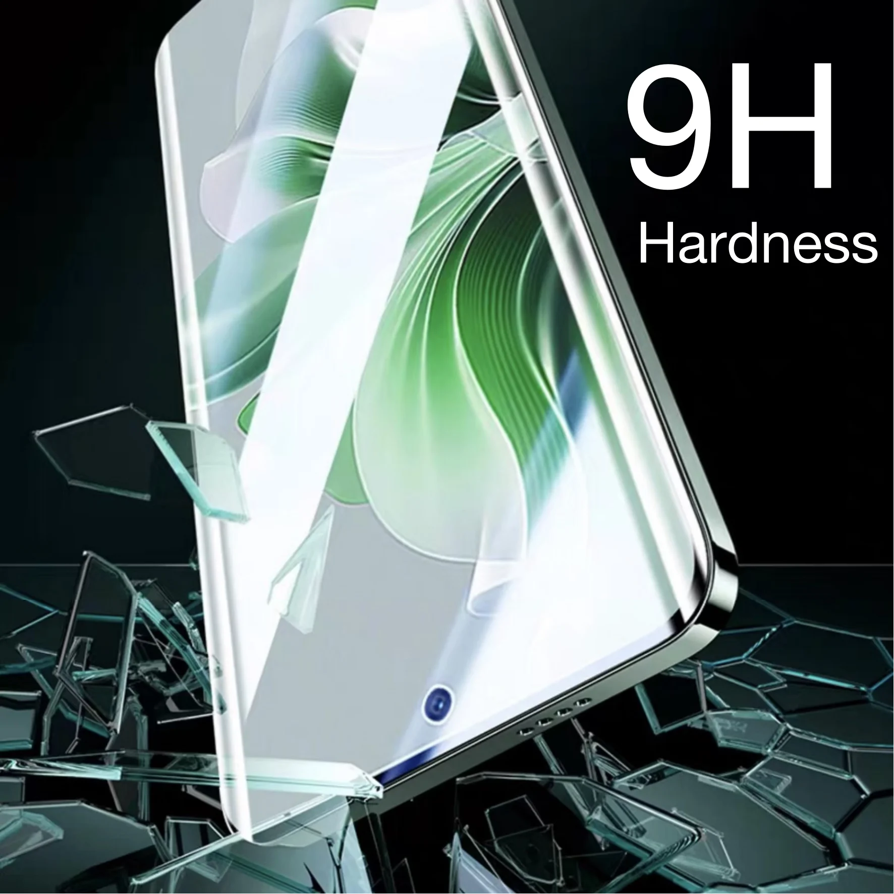 Premium Tempered Glass Screen Protector with Easy Install Kit and Dust-Free Design