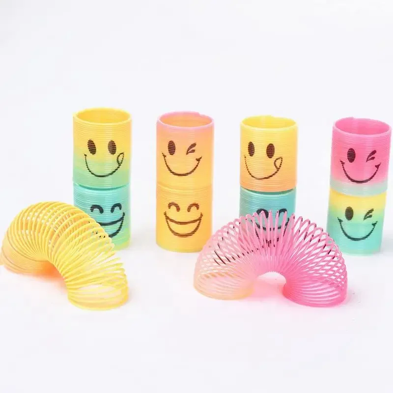 12PCS Rainbow Magic Springs Circle Toys for Children Birthday Party children toys