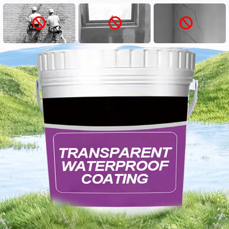 Description Picture 4 of item300g Transparent Waterproof Sealant Adhesive for Exterior Walls Leak Proof Coating Bathroom Floor Crack Sealing Mold Proof Coat