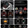GT4 Pro Smart Watch With GPS Track For Men Women Watch ith AMOLED HD Display Bluetooth Call NFC IP68 Waterproof Sport Watch 2025 6
