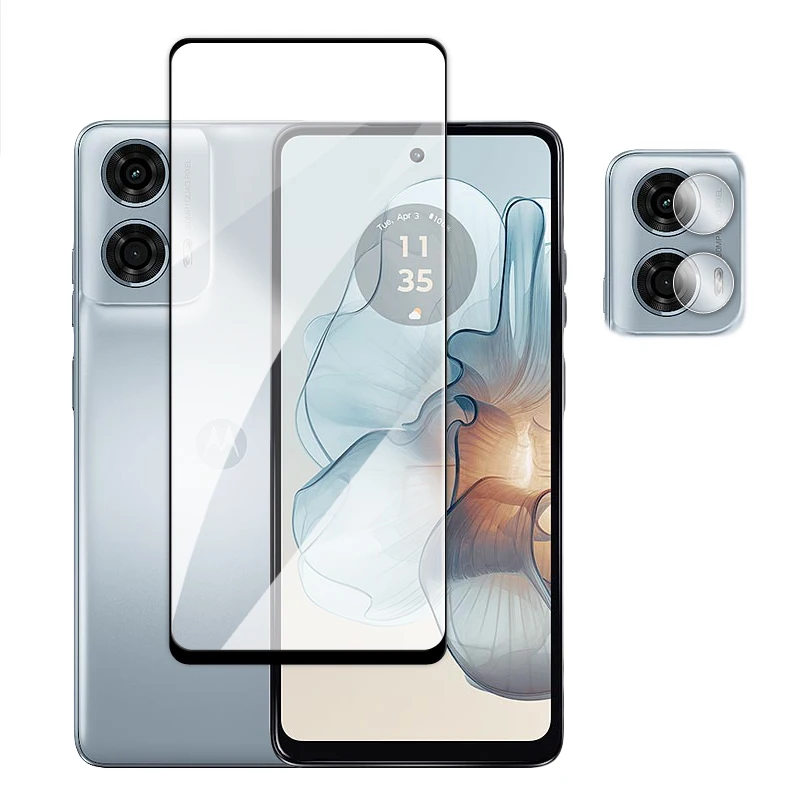 6.56 Full Coverage Tempered Glass Screen Protector