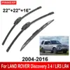 1/2/3/4/6PCS Car Wiper For LAND ROVER Discovery 3 4 / LR3 LR4 2004-2016 Front Rear Wiper Blades Brushes Auto Accessories 2015 1