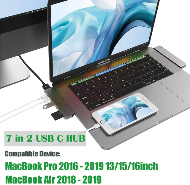USB C 허브 도킹 스테이션으로 맥북의 가능성을 넓혀보세요!