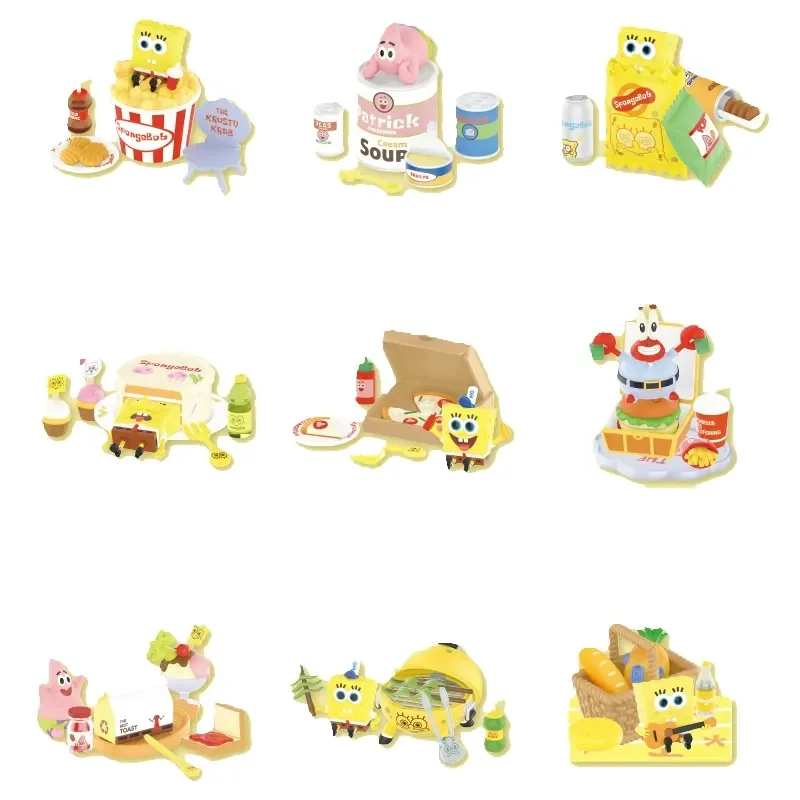 SpongeBob SquarePants Picnic Party Series - Opened Blind Box – Kawaii Monsta