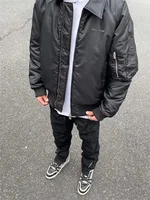 ALYX 1017 9SM Black Jackets Metal Logo Cargo Pocket 1:1 Best Quality Men Women Oversized ALYX Zipper Jacket 1