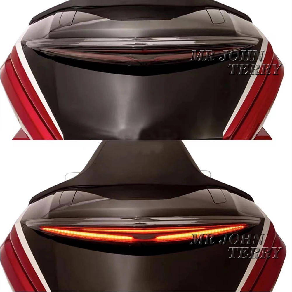 Motorcycle led lights motorcycle accessories Motorcycle top box LED trunk luggage lamp turn signal brake LED light for Honda Gold Wing GL1800 Tour DCT Airbag