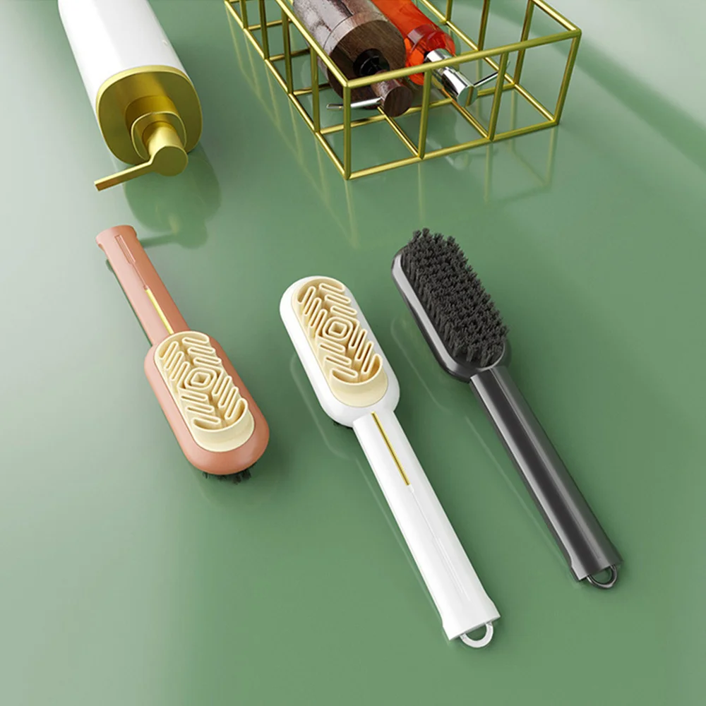 2-Sided Suede Cleaning Brush Soft Rubber Shoes Eraser Shoes Stain Dust Brush Plastic Boot Cleaner Home Accessories