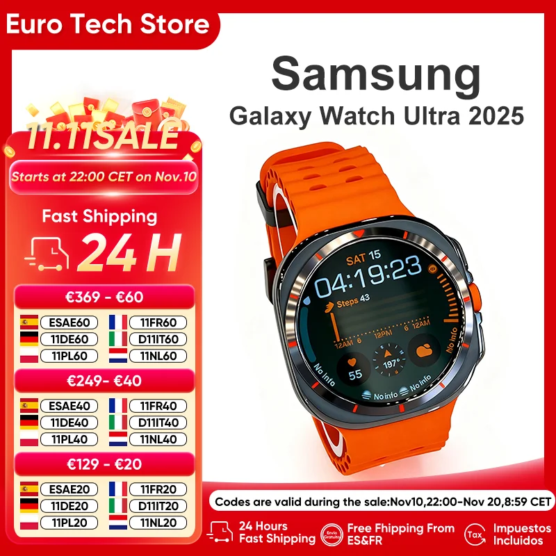 Orologio Samsung Galaxy Watch Ultra Smart 2025 nuovo