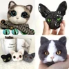30Pcs Glass Eye for DIY handmade Dolls Animal Cat Dinosaur 3