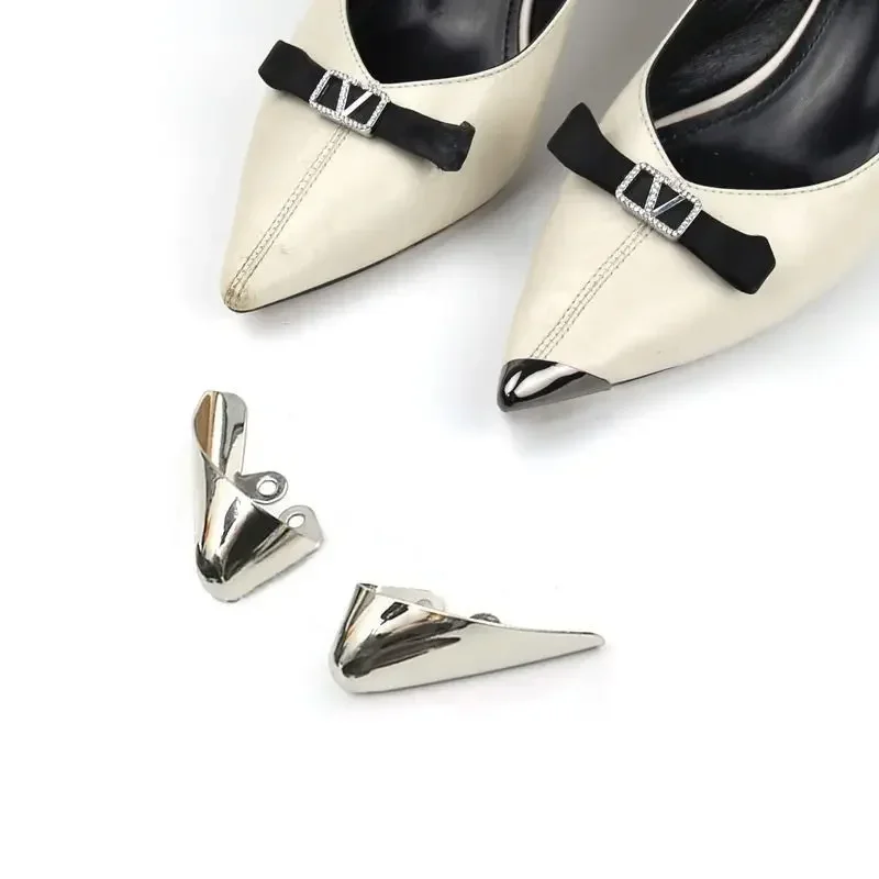 Women's High Heel Metal Toe Cap Protector and Concealer