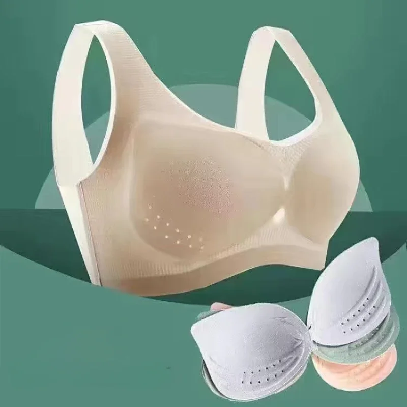 Summer Ultra-Thin Ice Silk Women's Underwear Bra