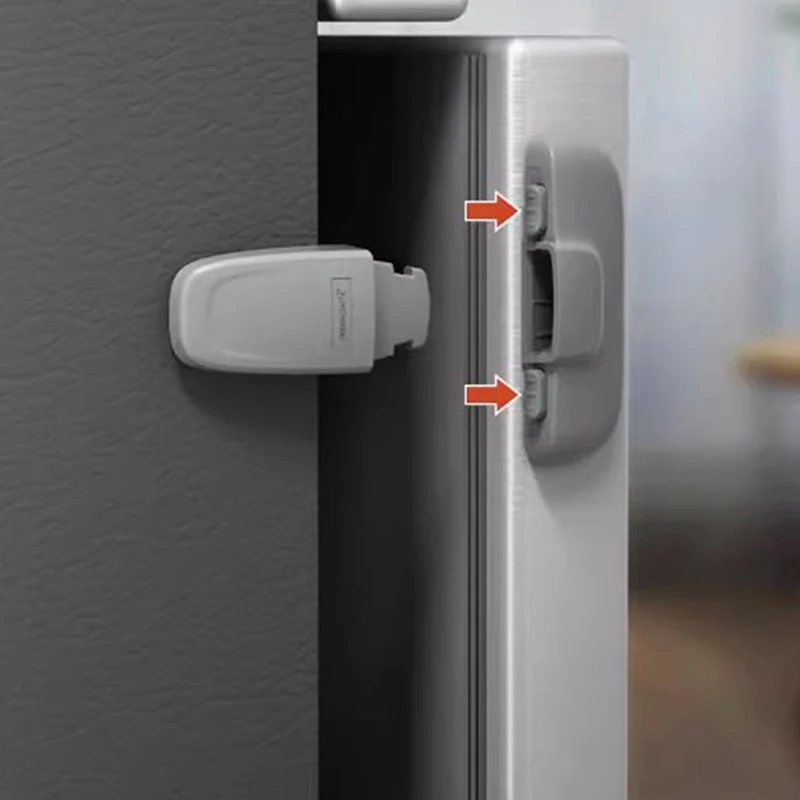 Home Refrigerator Fridge Freezer Door Lock Catch Toddler Kids Child Cabinet Locks Baby Safety Child Lock cabinet lock child lock safety lock refrigerator lock refrigerator door lock