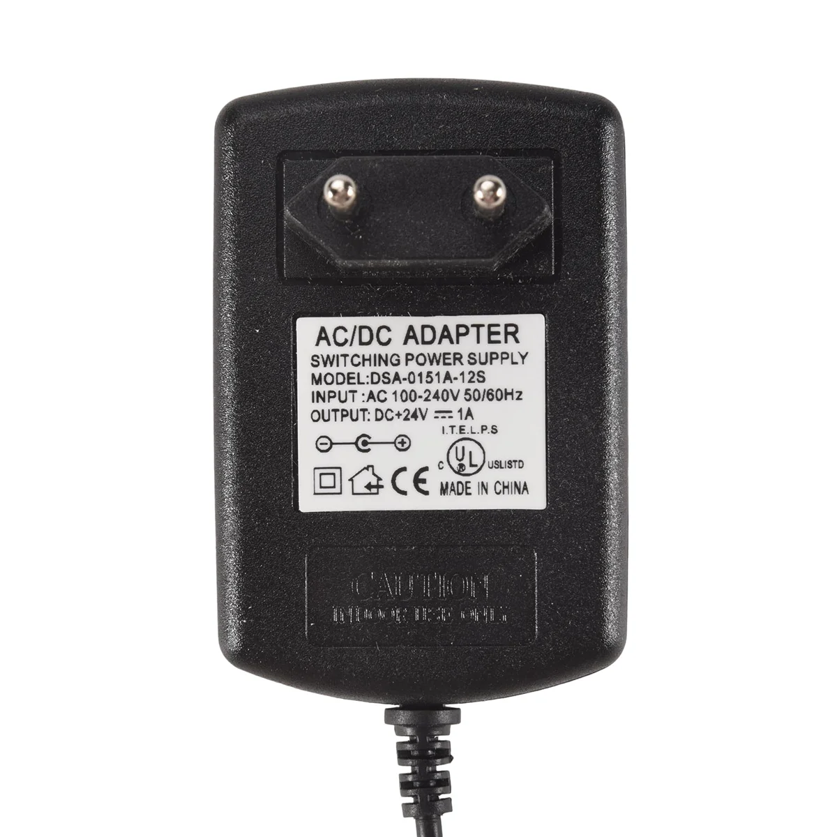 ABUODC 24V 1A AC Adapter Power Supply for LED Strip Light CCTV Camera 2.1mm x 5.5mm EU